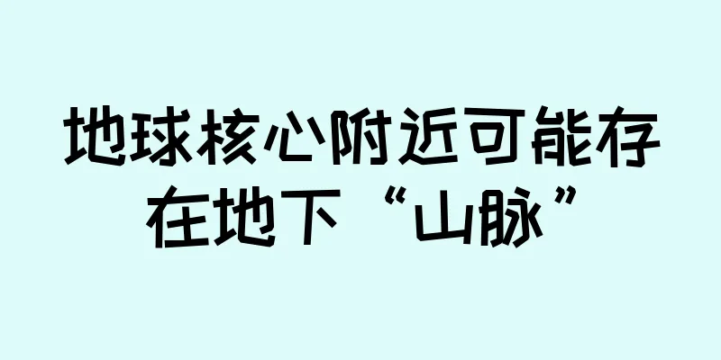 地球核心附近可能存在地下“山脉”