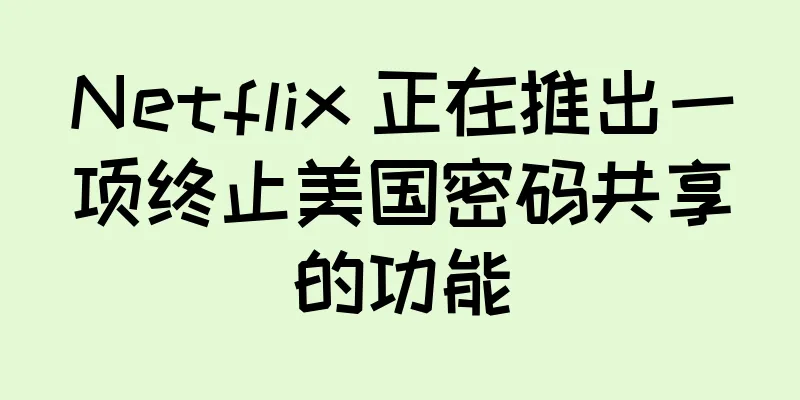 Netflix 正在推出一项终止美国密码共享的功能