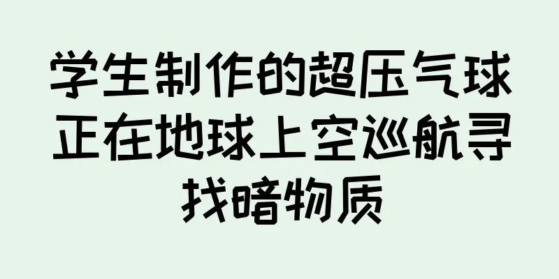 学生制作的超压气球正在地球上空巡航寻找暗物质