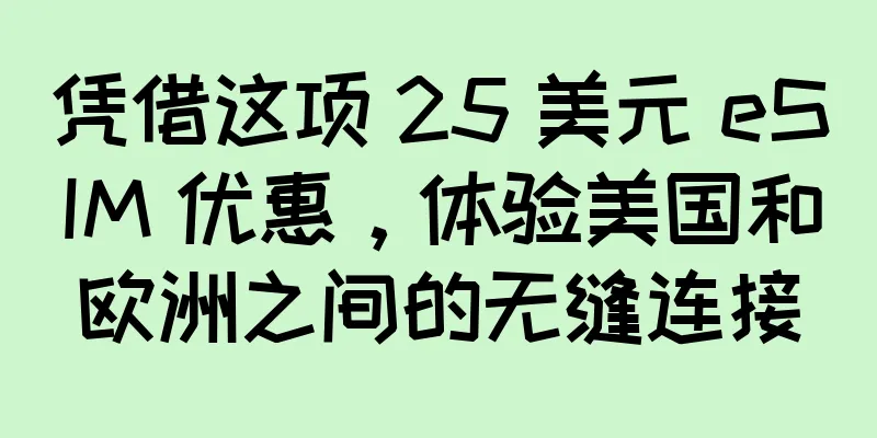 凭借这项 25 美元 eSIM 优惠，体验美国和欧洲之间的无缝连接