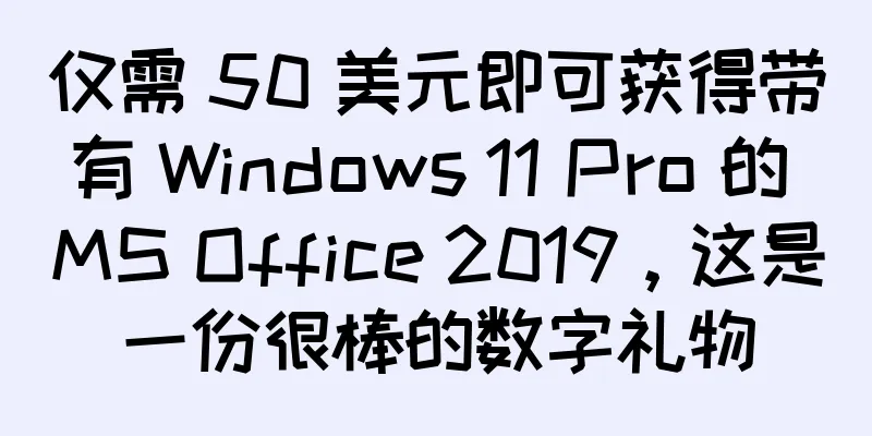 仅需 50 美元即可获得带有 Windows 11 Pro 的 MS Office 2019，这是一份很棒的数字礼物