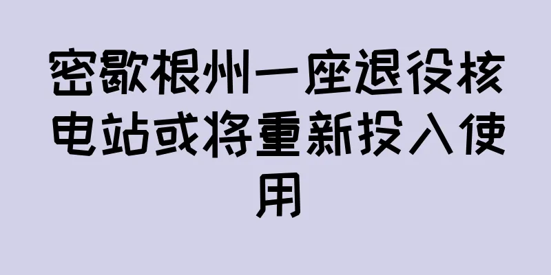 密歇根州一座退役核电站或将重新投入使用