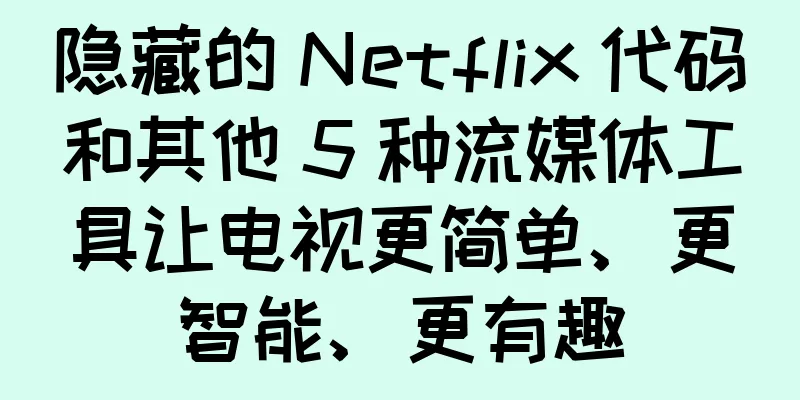 隐藏的 Netflix 代码和其他 5 种流媒体工具让电视更简单、更智能、更有趣