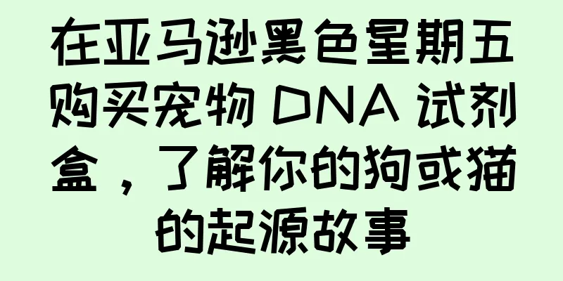 在亚马逊黑色星期五购买宠物 DNA 试剂盒，了解你的狗或猫的起源故事
