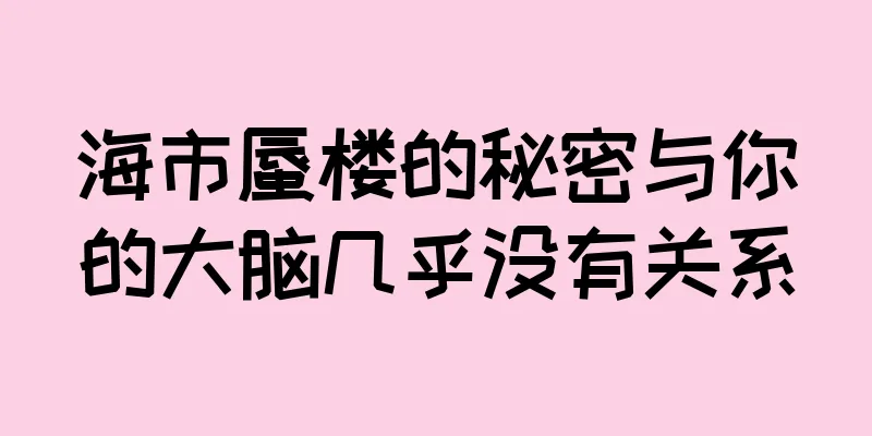 海市蜃楼的秘密与你的大脑几乎没有关系