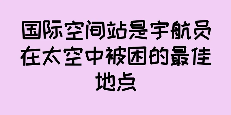 国际空间站是宇航员在太空中被困的最佳地点