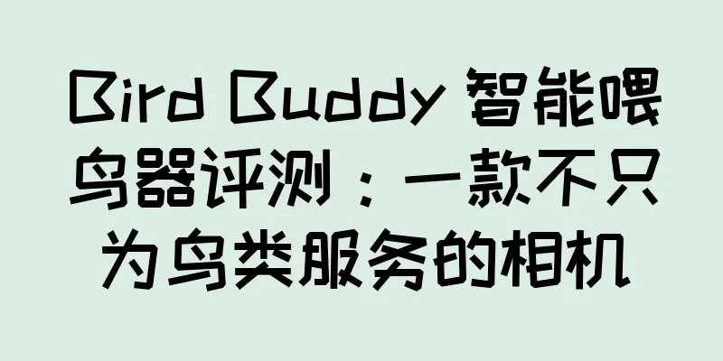 Bird Buddy 智能喂鸟器评测：一款不只为鸟类服务的相机