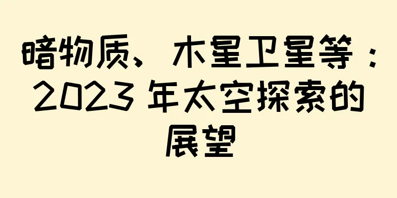 暗物质、木星卫星等：2023 年太空探索的展望