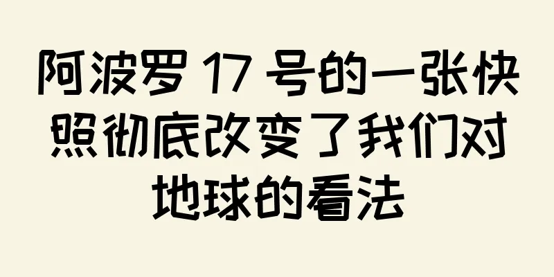 阿波罗 17 号的一张快照彻底改变了我们对地球的看法