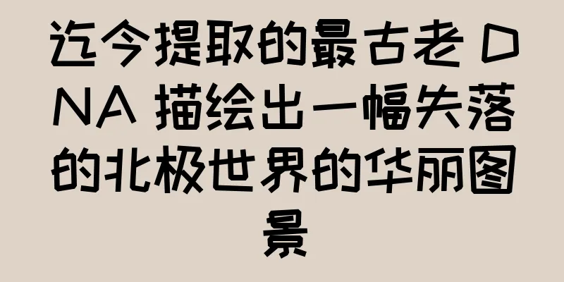迄今提取的最古老 DNA 描绘出一幅失落的北极世界的华丽图景