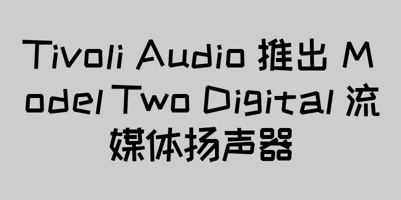 Tivoli Audio 推出 Model Two Digital 流媒体扬声器
