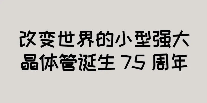 改变世界的小型强大晶体管诞生 75 周年