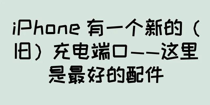 iPhone 有一个新的（旧）充电端口——这里是最好的配件