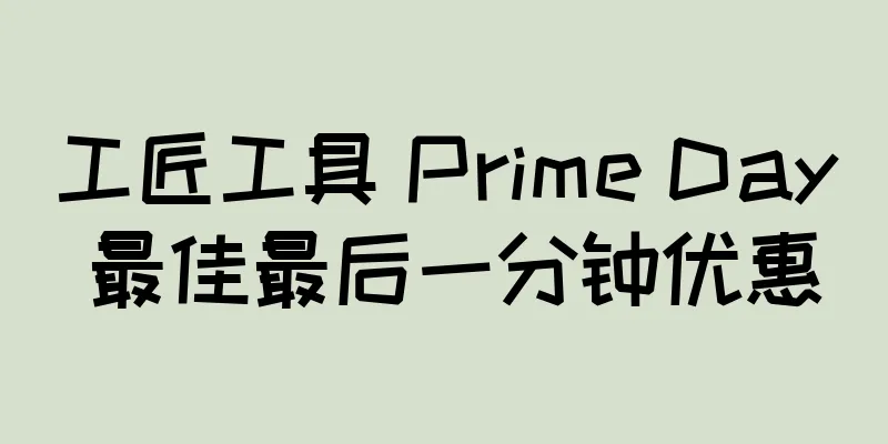 工匠工具 Prime Day 最佳最后一分钟优惠