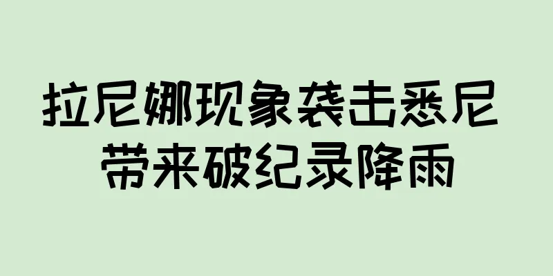 拉尼娜现象袭击悉尼 带来破纪录降雨