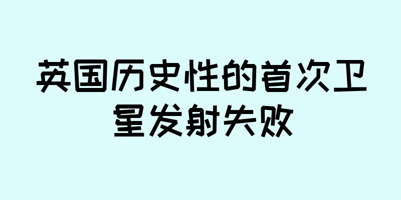 英国历史性的首次卫星发射失败