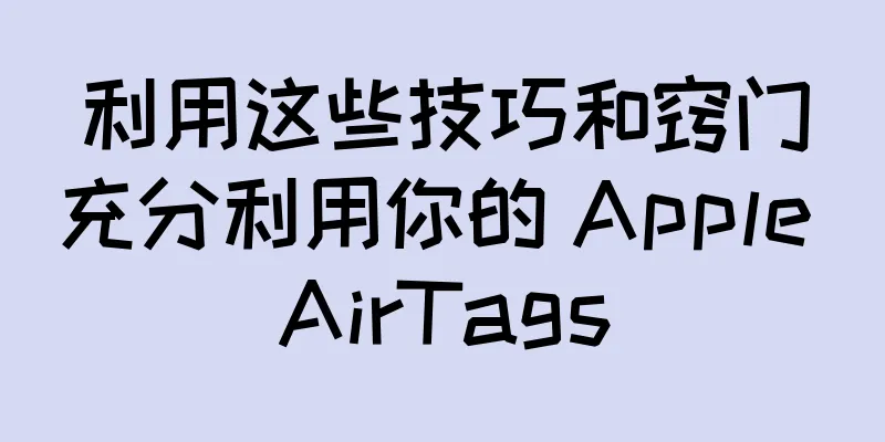 利用这些技巧和窍门充分利用你的 Apple AirTags