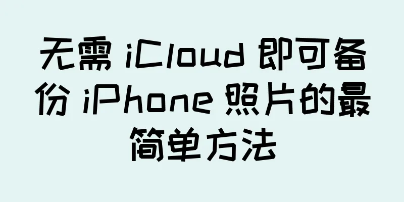 无需 iCloud 即可备份 iPhone 照片的最简单方法