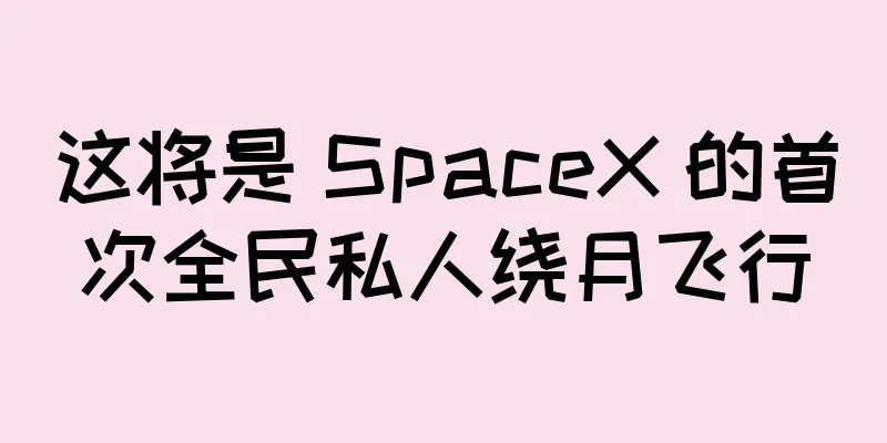 这将是 SpaceX 的首次全民私人绕月飞行