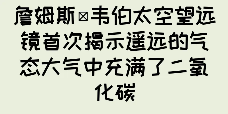 詹姆斯·韦伯太空望远镜首次揭示遥远的气态大气中充满了二氧化碳