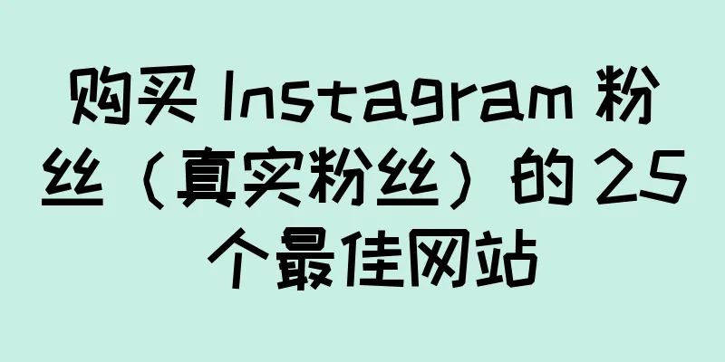 购买 Instagram 粉丝（真实粉丝）的 25 个最佳网站