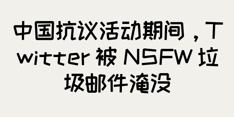 中国抗议活动期间，Twitter 被 NSFW 垃圾邮件淹没