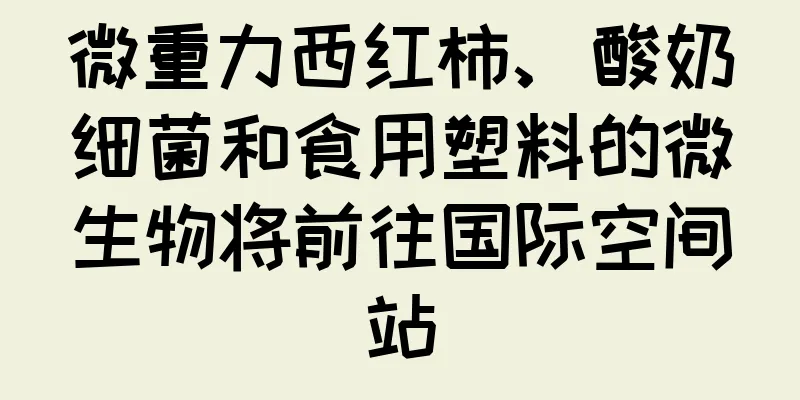 微重力西红柿、酸奶细菌和食用塑料的微生物将前往国际空间站