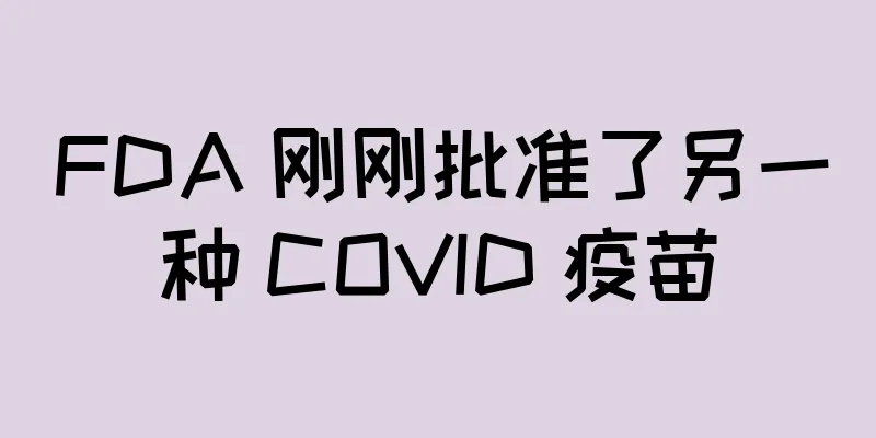 FDA 刚刚批准了另一种 COVID 疫苗