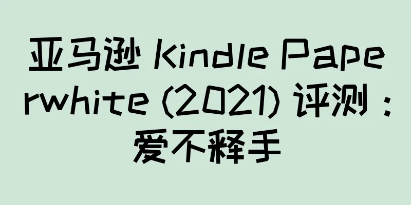 亚马逊 Kindle Paperwhite (2021) 评测：爱不释手