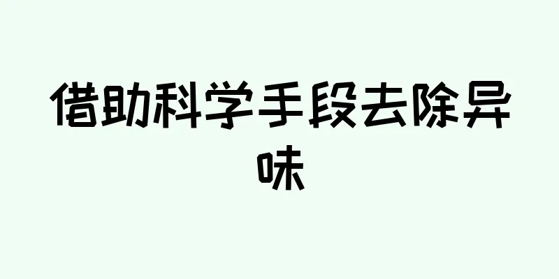 借助科学手段去除异味