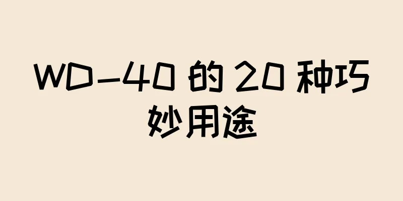 WD-40 的 20 种巧妙用途