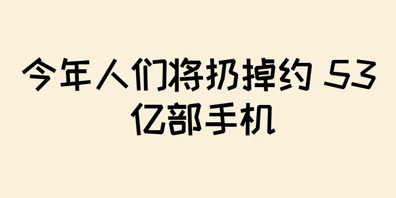 今年人们将扔掉约 53 亿部手机