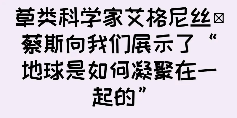 草类科学家艾格尼丝·蔡斯向我们展示了“地球是如何凝聚在一起的”