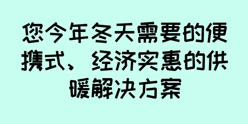 您今年冬天需要的便携式、经济实惠的供暖解决方案