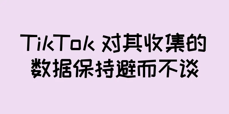 TikTok 对其收集的数据保持避而不谈