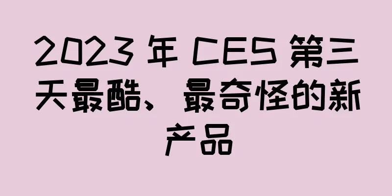 2023 年 CES 第三天最酷、最奇怪的新产品