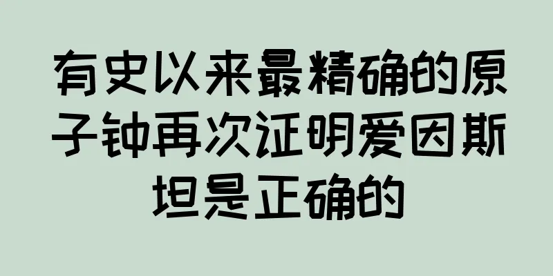 有史以来最精确的原子钟再次证明爱因斯坦是正确的