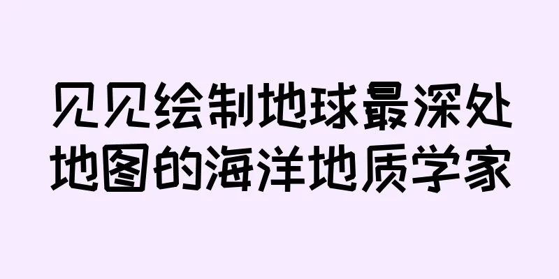 见见绘制地球最深处地图的海洋地质学家