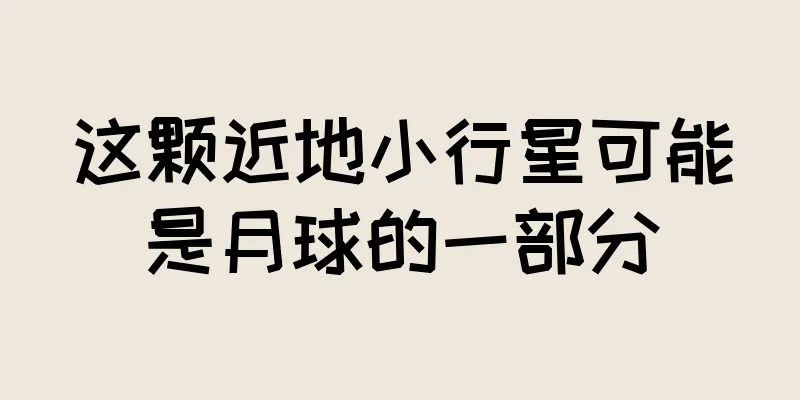 这颗近地小行星可能是月球的一部分