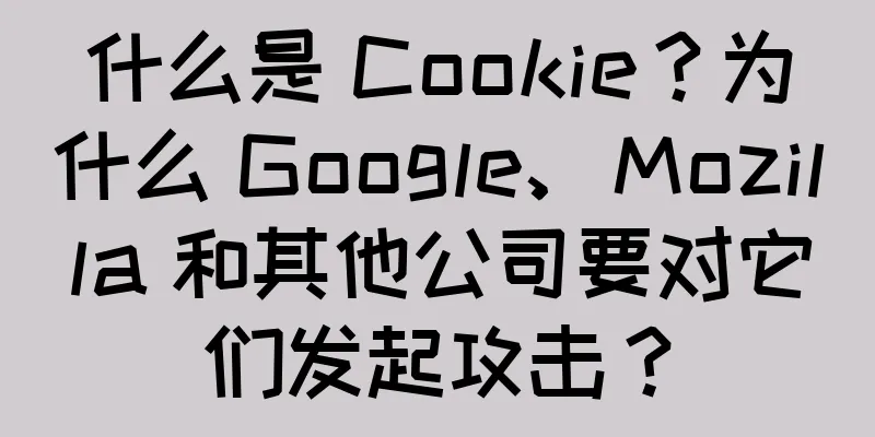 什么是 Cookie？为什么 Google、Mozilla 和其他公司要对它们发起攻击？