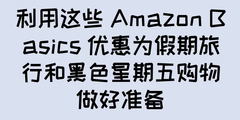 利用这些 Amazon Basics 优惠为假期旅行和黑色星期五购物做好准备