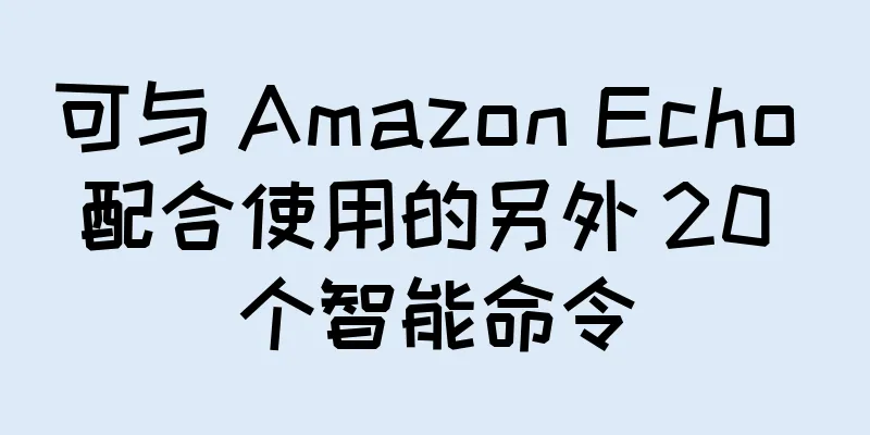 可与 Amazon Echo 配合使用的另外 20 个智能命令