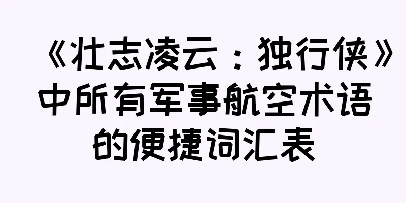 《壮志凌云：独行侠》中所有军事航空术语的便捷词汇表