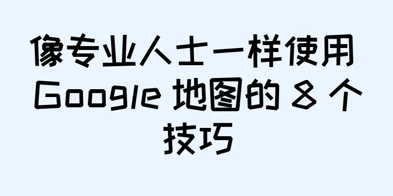 像专业人士一样使用 Google 地图的 8 个技巧