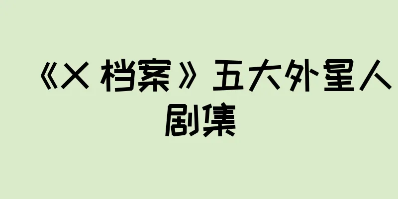 《X 档案》五大外星人剧集