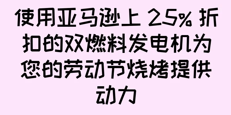 使用亚马逊上 25% 折扣的双燃料发电机为您的劳动节烧烤提供动力