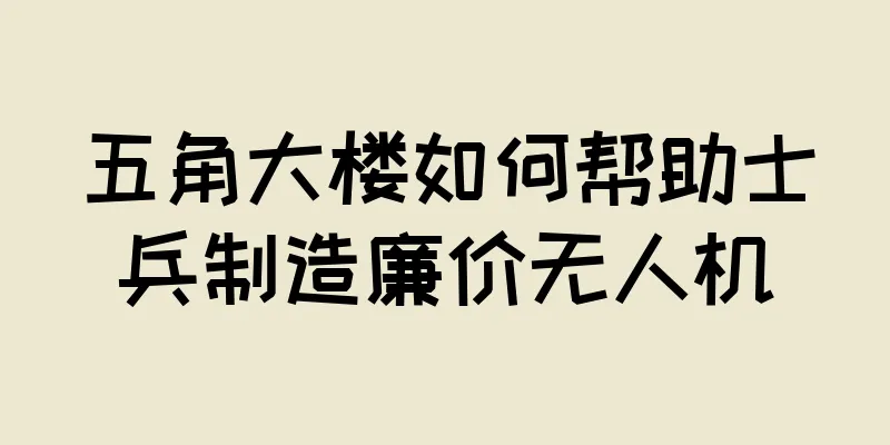 五角大楼如何帮助士兵制造廉价无人机