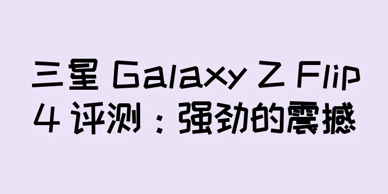 三星 Galaxy Z Flip4 评测：强劲的震撼