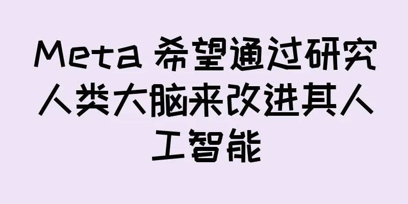 Meta 希望通过研究人类大脑来改进其人工智能
