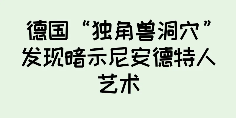 德国“独角兽洞穴”发现暗示尼安德特人艺术